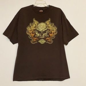 Harley Davidson Superstition Tee Shirt Apache Junction Arizona Men’s XL